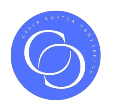 Logotipo de Celia Costea VentasPlus,estratega de marketing digital y ventas para negocios locales